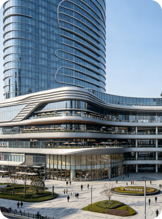 Hotel
e complessi commerciali