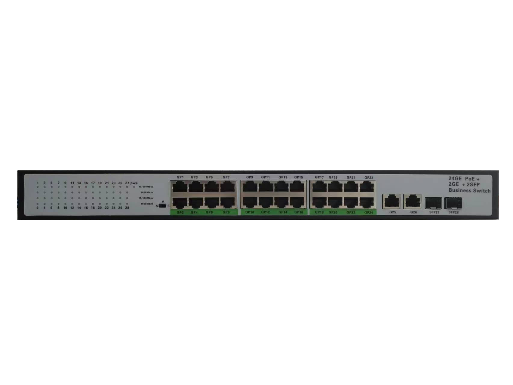 CW-PG-F2R26-Switch Gigabit PoE a 24+4 porte