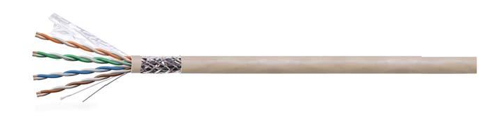 SF/UTP Category 5e Solid Double-Shielded Cable